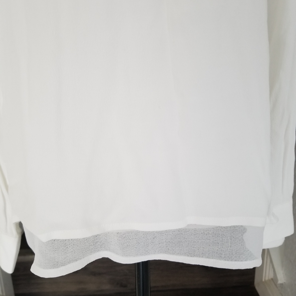 Long sleeve chiffon blouse - Picture 2 of 7